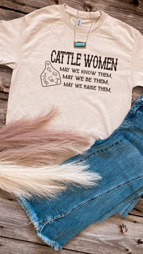 Cattle women T-shirt (multiple colours)