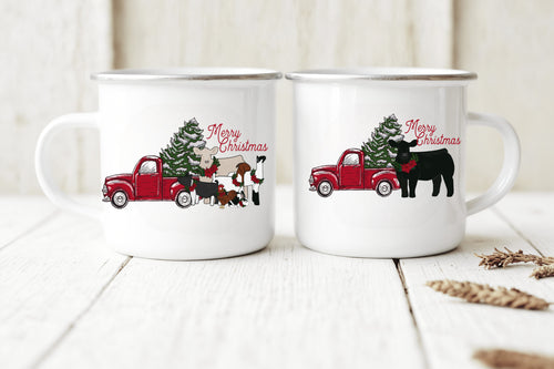 Christmas designs (over 20 options)-camping mug