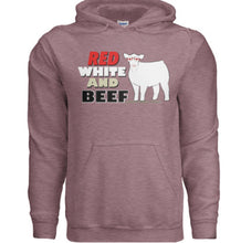 Load image into Gallery viewer, Canada white heifer hoodie (multiple colours)