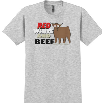 Canada highland heifer T shirt (multiple colours)