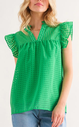 Babydoll Top- Green