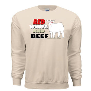 Canada white heifer crewneck (multiple colours)