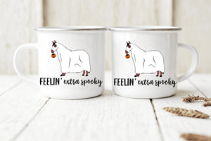 Feeling extra spooky mug - cow, lamb & horse