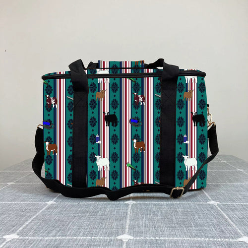 Box Cooler Totes-multi breed Aztec