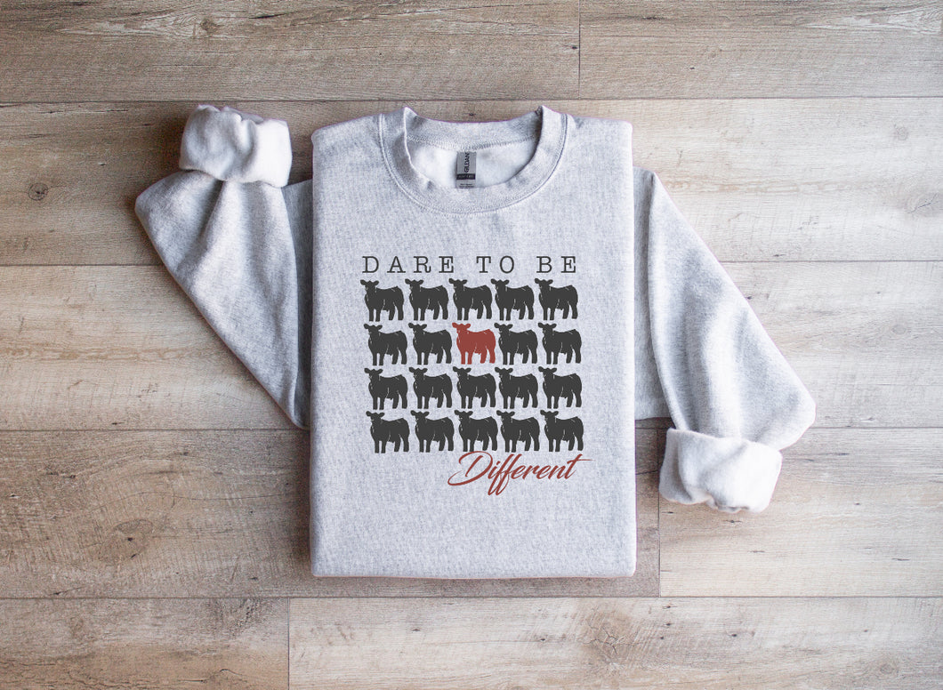 Dare - red -crewneck- multiple colours