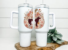 Load image into Gallery viewer, Pumpkin Beef  Handled tumbler 40z - ( multiple breed selections)