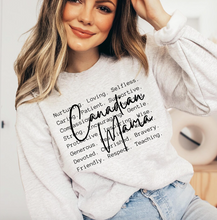 Load image into Gallery viewer, Canadian  mama crew neck- multiple colours