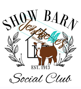 Show barn tumbler- Hereford