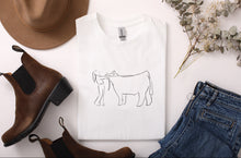 Load image into Gallery viewer, Showman outline tshirt - multiple colours