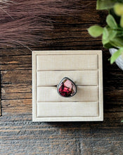 Load image into Gallery viewer, “Lana” Handmade Sterling Silver Dahlia Rose Adjustable Ring