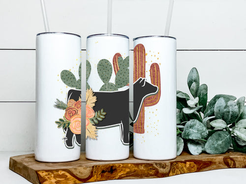 Boho lamb 20 oz tumbler