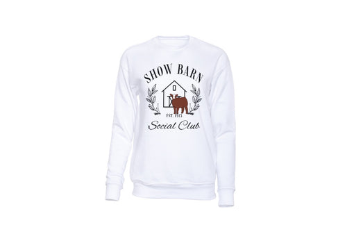 Show barn crewneck - red baldy (multiple colours)