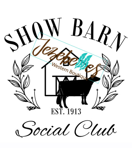 Show barn tumbler- dairy