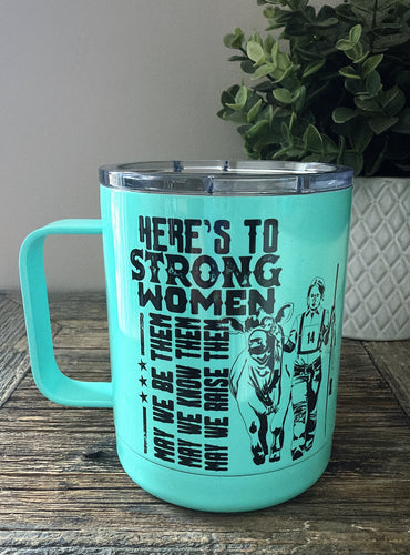 Strong women-teal-travel