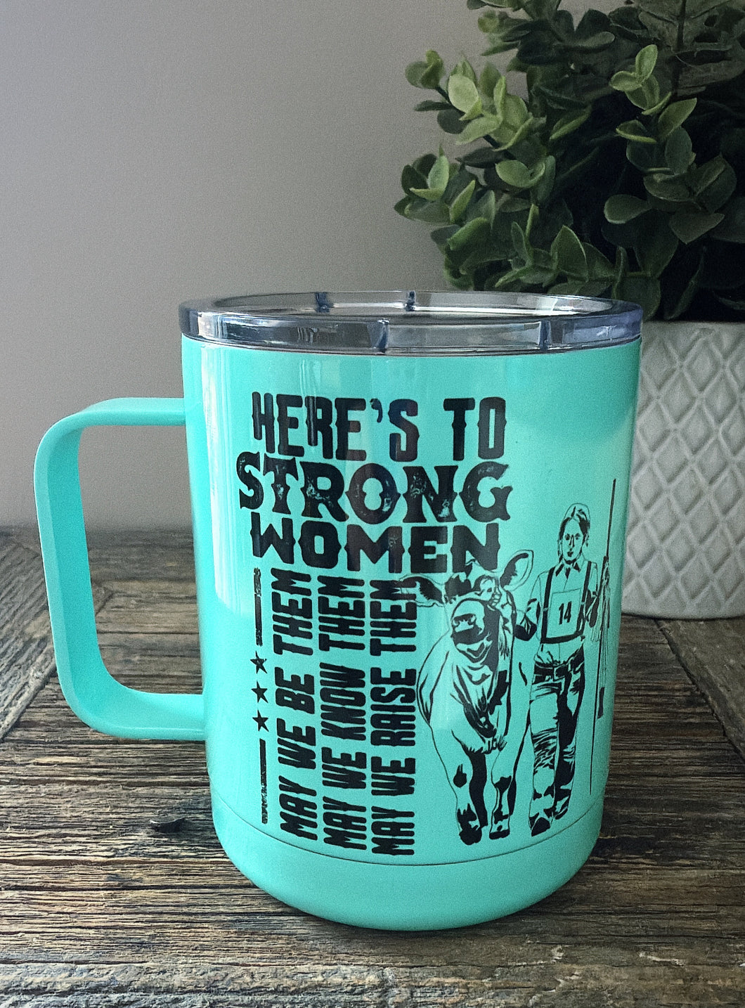 Strong women-teal-travel