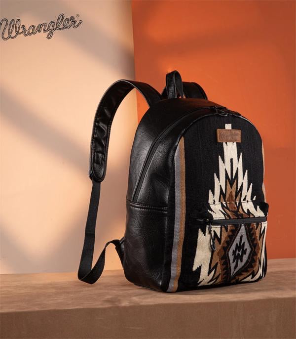 Wrangler southwest backpack- black