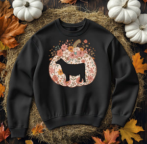 Pumpkin black crewneck  (multiple colours)