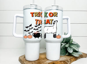 Trick of treat Handled tumbler 40z - ( beef, dairy, sheep)