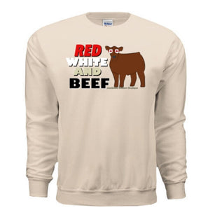 Canada red heifer crewneck (multiple colours)