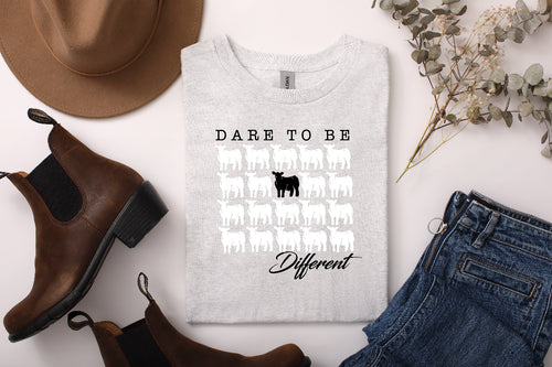 Youth- dare - black -  t shirt - multiple colours
