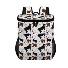 Load image into Gallery viewer, Red &amp; blk angus collet bag