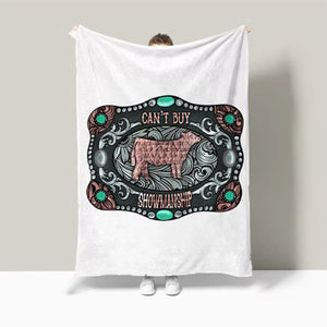 Cant buy showmanship- light fleece blankets multiple sizes