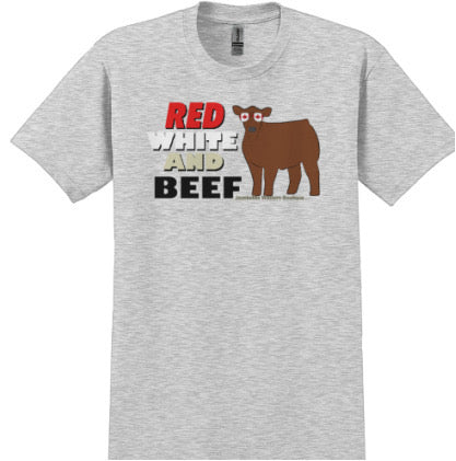 Canada Red heifer T shirt (multiple colours)