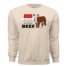 Load image into Gallery viewer, Canada hereford heifer crewneck (multiple colours)