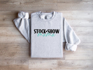 Stock Show mama crew neck- multiple colours
