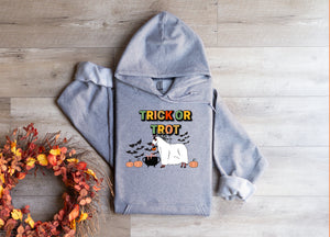 Trick or trot hoodie