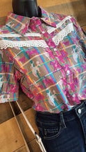 Load image into Gallery viewer, Plaid Posse Blouse