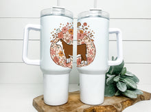 Load image into Gallery viewer, Pumpkin Beef  Handled tumbler 40z - ( multiple breed selections)