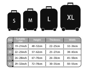 Charming charolais Suitcase Cover - multiple sizes