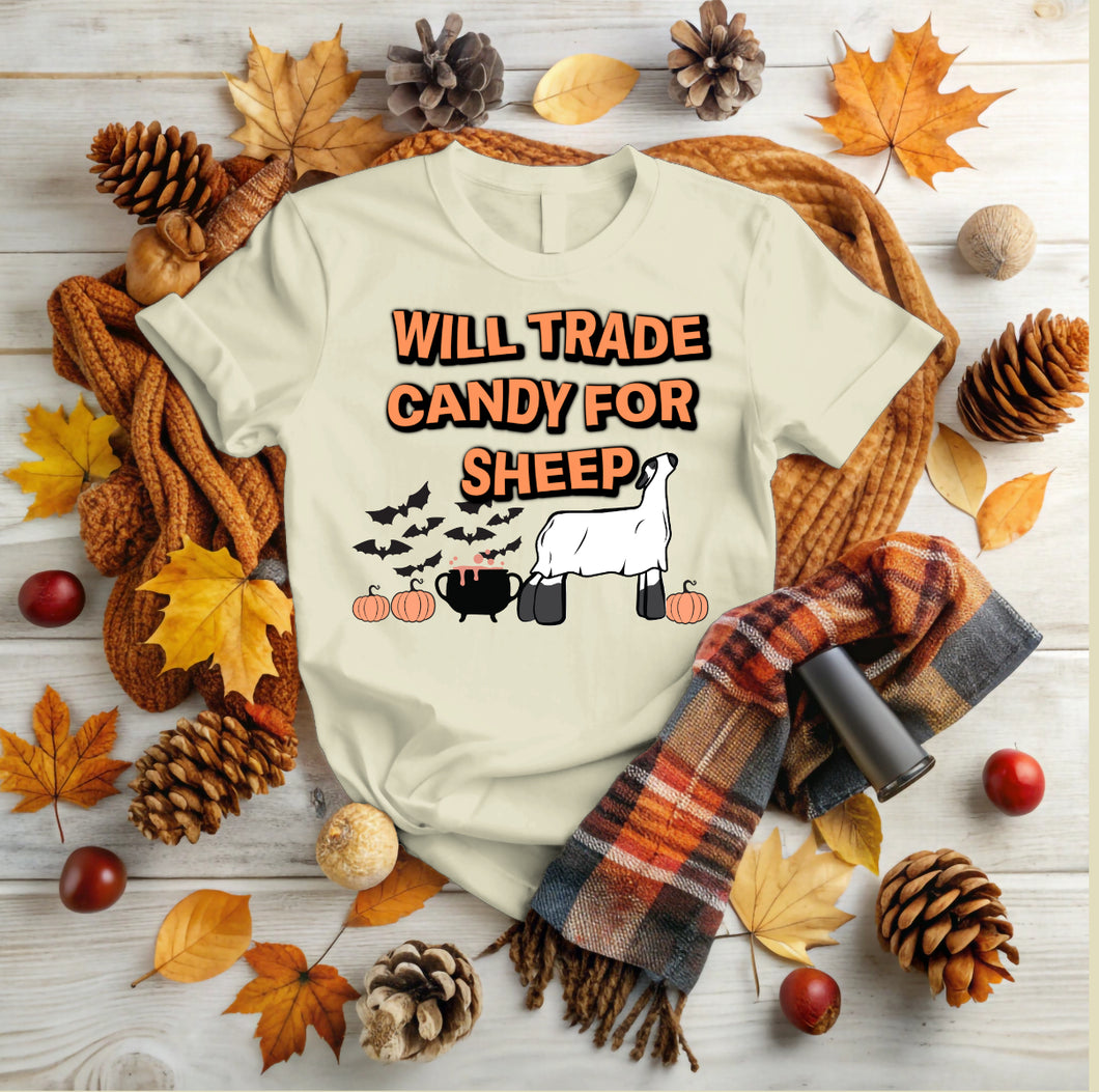 Will trade candy- sheep (multiple colours)
