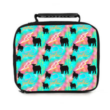 Load image into Gallery viewer, Yeehaw black heifer lunch bag
