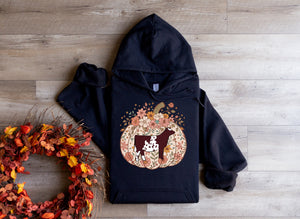 Pumpkin beef hoodie- shorthorn