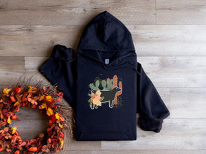 Boho cow-hoodie(multiple colours)