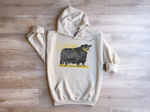 Vintage angus hoodie- multiple colours