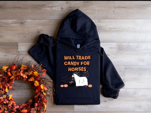 Will trade candy- horse hoodie  (multiple colours)