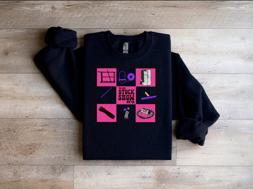 Stock show era crewneck- multiple colours