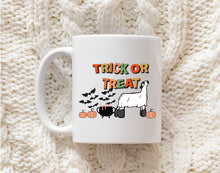 Load image into Gallery viewer, Trick or treat  ( beef, dairy, sheep options )ceramic mug