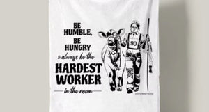 Hardest worker -beach towels