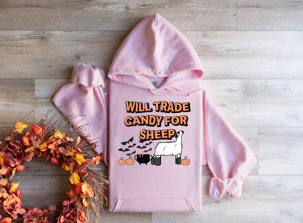 Will trade candy- sheep hoodie  (multiple colours)