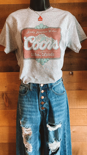 Coors -Rocky mtn water tshirt
