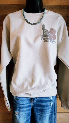 I can buy myself flowers -crewneck