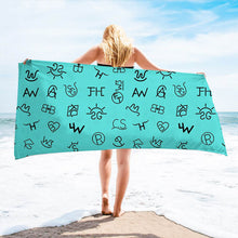 Load image into Gallery viewer, Western brands beach towel