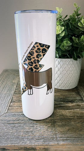 Hereford heifer bolt tumbler