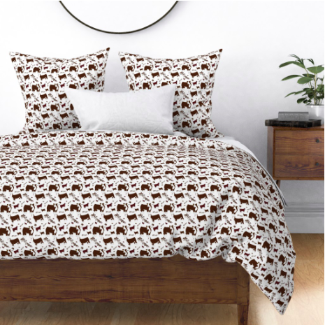 Happily Hereford -Duvet Set