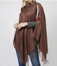 Load image into Gallery viewer, Aztec multi wear poncho-beige