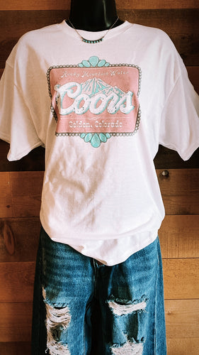 Coors -Rocky mtn water tshirt